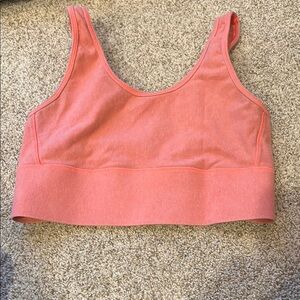 Under Armour Vibrant Coral Sports Bra
